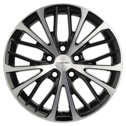  Khomen Wheels 7x17 5/114,3/50/67,1 Khomen Wheels V-SPOKE 705 (CX-5) BLACK FP . . (WHS498714) ()