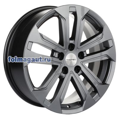  Khomen Wheels 7x18 5/114,3/48,5/67,1 Khomen Wheels KHW1803 (SPORTAGE) GRAY . . (WHS498001) ()