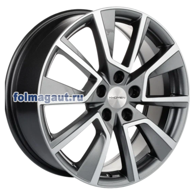  Khomen Wheels 7x18 5/114,3/35/60,1 Khomen Wheels KHW 1802 GRAY FP . . (WHS506440) ()