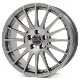  OZ Racing 7,5x17 5/108/41/75 OZ Racing SUPERTURISMO GT GRIGIO CORSA BLACK LETTERING . . (00048988) ()