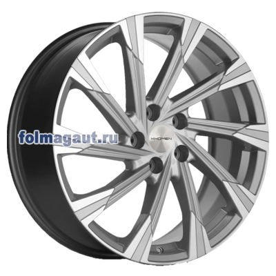  Khomen Wheels 7,5x19 5/114,3/40/60,1 Khomen Wheels KHW1901 BRILLIANT SILVER FP . . (WHS503772) ()