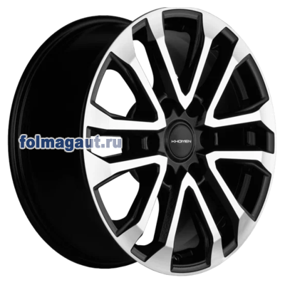  Khomen Wheels 7,5x18 6/139,7/46/67,1 Khomen Wheels KHW1805 BLACK FP . . (WHS509064) ()