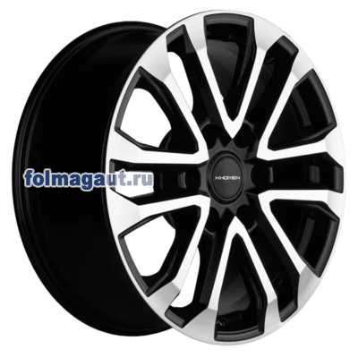  Khomen Wheels 7,5x18 6/139,7/38/67,1 Khomen Wheels KHW1805 BLACK FP . . (WHS509470) ()