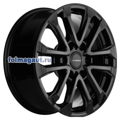  Khomen Wheels 7,5x18 6/139,7/30/106,1 Khomen Wheels KHW1805 BLACK . . (WHS509459) ()