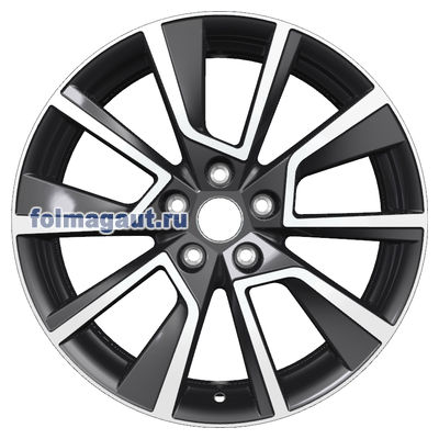  Khomen Wheels 7x18 5/114,3/47/66,1 Khomen Wheels KHW1802 BLACK FP . . (WHS498593) ()