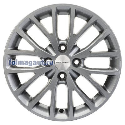  Khomen Wheels 6x15 4/100/46/54,1 Khomen Wheels KHW1506 GRAY . . (WHS498037) ()