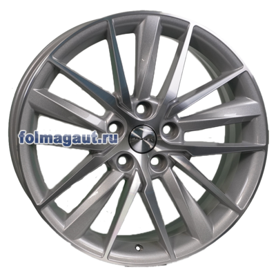  Khomen Wheels 8x18 5/114,3/50/60,1 Khomen Wheels KHW1807 F/SILVER FP . . (WHS508237) ()