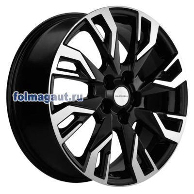  Khomen Wheels 7x18 5/114,3/45/66,1 Khomen Wheels KHW1809 BLACK FP . . (WHS511429) ()