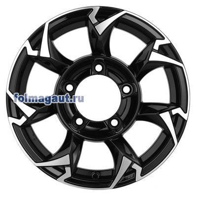  Khomen Wheels 5,5x15 5/139,7/5/108,1 Khomen Wheels KHW1505 BLACK FP . . (WHS511147) ()