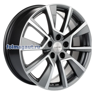  Khomen Wheels 7x18 5/114,3/48/56,1 Khomen Wheels KHW1802 GRAY FP . . (WHS507345) ()