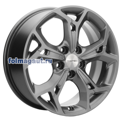  Khomen Wheels 7x17 5/114,3/37/66,5 Khomen Wheels KHW1702 GRAY . . (WHS512205) ()