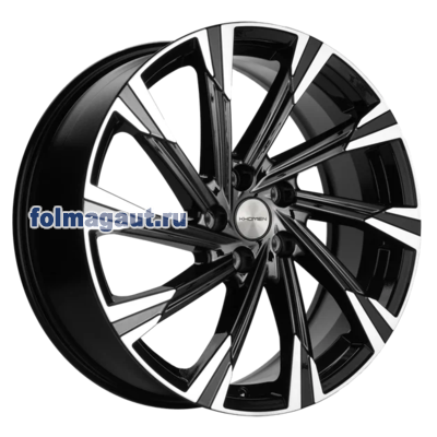  Khomen Wheels 7,5x19 5/108/36/65,1 Khomen Wheels KHW1901 BLACK FP . . (WHS512036) ()