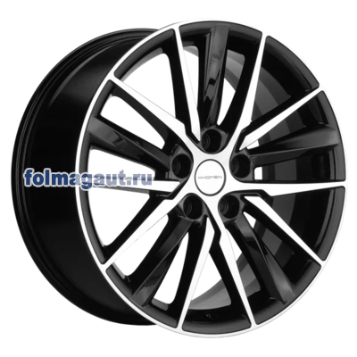  Khomen Wheels 8x18 5/114,3/53/54,1 Khomen Wheels KHW1807 BLACK FP . . (WHS518871) ()