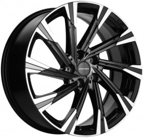  Khomen Wheels 7,5x19 5/108/47/60,1 Khomen Wheels KHW1901 BLACK FP . . (WHS519141) ()