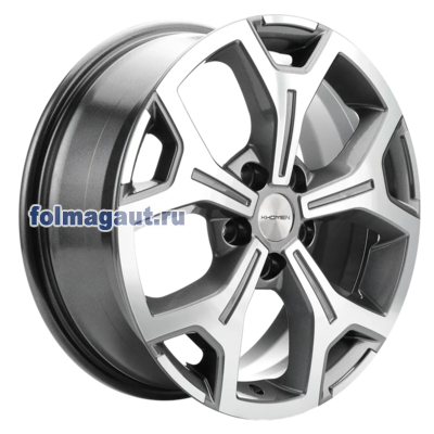  Khomen Wheels 6,5x17 5/112/50/66,6 Khomen Wheels KHW1710 GRAY FP . . (WHS519554) ()