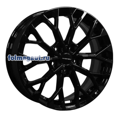  Khomen Wheels 7x17 5/108/33/60,1 Khomen Wheels KHW1718 BLACK . . (WHS519988) ()