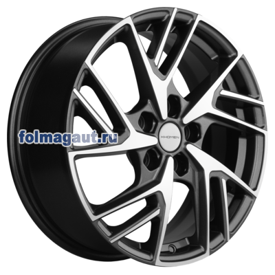  Khomen Wheels 6,5x17 5/114,3/40/64,1 Khomen Wheels KHW1722 GRAY FP . . (WHS520106) ()