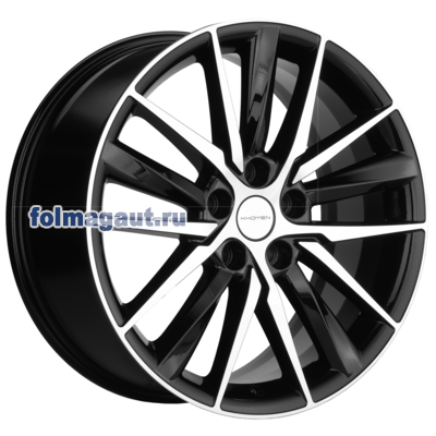  Khomen Wheels 8x18 5/114,3/50/60,1 Khomen Wheels KHW1807 BLACK FP . . (WHS511151) ()