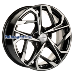  Khomen Wheels 7x17 5/108/40/54,1 Khomen Wheels KHW1716 BLACK . . (WHS521282) ()