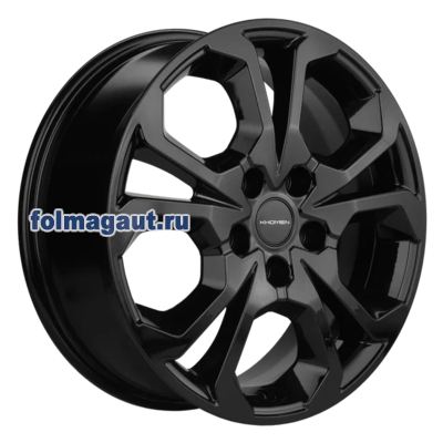  Khomen Wheels 6,5x17 5/114,3/50/64,1 Khomen Wheels KHW1711 BLACK . . (WHS521430) ()