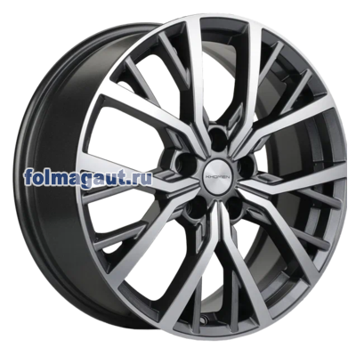  Khomen Wheels 7x18 5/114,3/45/60,1 Khomen Wheels KHW1806 GRAY FP . . (WHS509104) ()