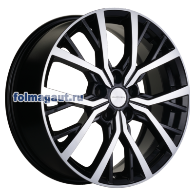  Khomen Wheels 7x18 5/108/45/60,1 Khomen Wheels KHW1806 BLACK FP . . (WHS522448) ()