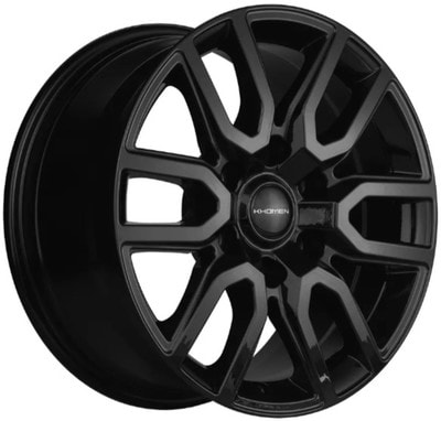  Khomen Wheels 8x17 6/139,7/42/75,1 Khomen Wheels KHW1723 BLACK . . (WHS522745) ()