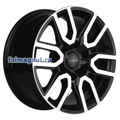  Khomen Wheels 8x17 6/139,7/25/106,1 Khomen Wheels KHW1723 BLACK FP . . (WHS522746) ()