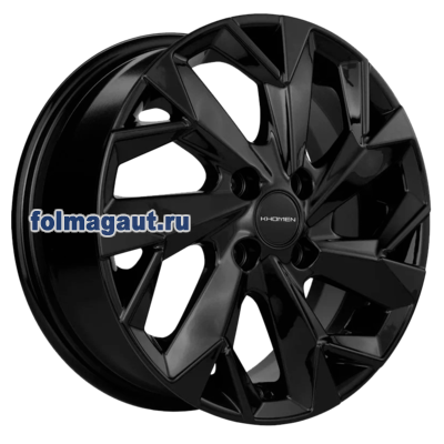  Khomen Wheels 6x15 4/100/45/56,6 Khomen Wheels KHW1508 BLACK . . (WHS522205) ()