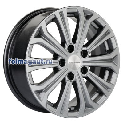  Khomen Wheels 6,5x16 5/108/45/60,1 Khomen Wheels KHW1610 GRAY . . (WHS523504) ()