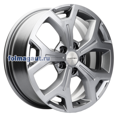  Khomen Wheels 7x17 5/108/43/65,1 Khomen Wheels KHW1710 GRAY . . (WHS523316) ()