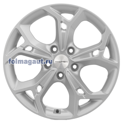  Khomen Wheels 7x17 5/114,3/45/60,1 Khomen Wheels KHW1702 F/SILVER . . (KHW101106) ()