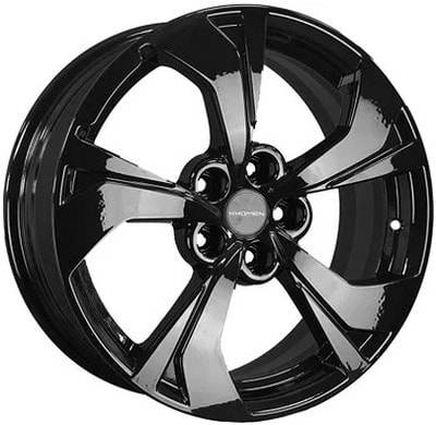  Khomen Wheels 7x17 5/114,3/45/60,1 Khomen Wheels KHW1724 BLACK . . (WHS523757) ()