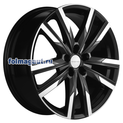  Khomen Wheels 7,5x19 5/108/47/60,1 Khomen Wheels KHW1905 BLACK FP . . (WHS523764) ()