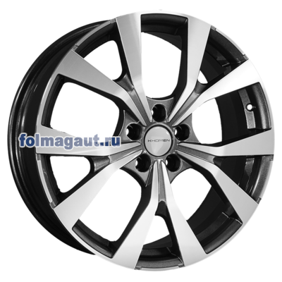  Khomen Wheels 7x19 5/114,3/40/64,1 Khomen Wheels KHW1906 GRAY FP . . (WHS523768) ()