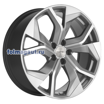  Khomen Wheels 8,5x20 5/114,3/30/60,1 Khomen Wheels KHW2006 SILVER FP . . (WHS508988) ()