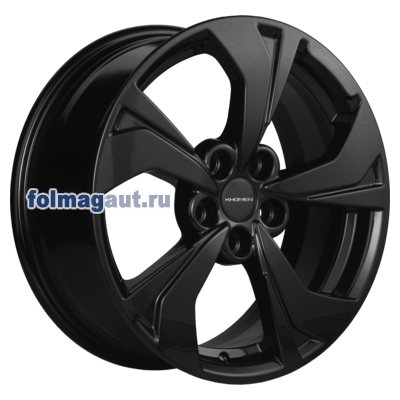  Khomen Wheels 7x17 5/108/33/60,1 Khomen Wheels KHW1724 BLACK . . (WHS524305) ()