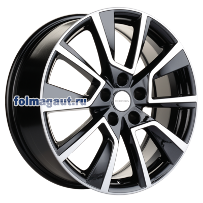  Khomen Wheels 7x18 5/108/33/60,1 Khomen Wheels KHW 1802 BLACK FP . . (WHS524073) ()