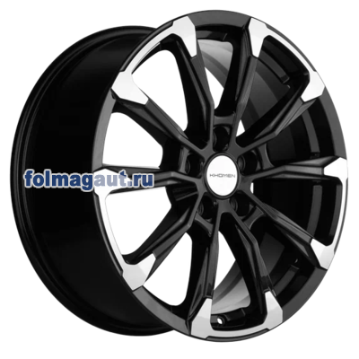  Khomen Wheels 7,5x18 5/114,3/45/60,1 Khomen Wheels KHW1808 BLACK FP . . (WHS524075) ()