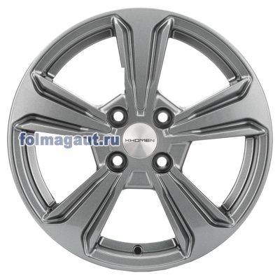  Khomen Wheels 6x15 4/100/50/60,1 Khomen Wheels KHW1502 GRAY . . (WHS497875) ()