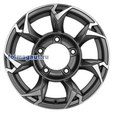  Khomen Wheels 5,5x15 5/139,7/5/108,1 Khomen Wheels KHW1505 GRAY FP . . (WHS511148) ()