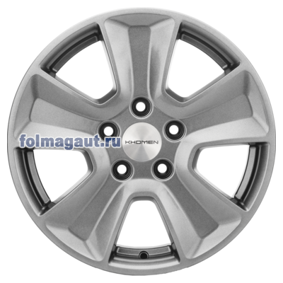  Khomen Wheels 6,5x16 5/114,3/50/67,1 Khomen Wheels KHW 1601 G/SILVER . . (WHS498097) ()