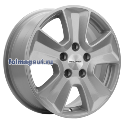  Khomen Wheels 6,5x16 5/114,3/43/67,1 Khomen Wheels KHW 1601 F/SILVER . . (WHS524567) ()