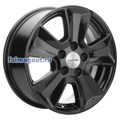  Khomen Wheels 6,5x16 5/114,3/43/67,1 Khomen Wheels KHW 1601 BLACK . . (WHS524633) ()