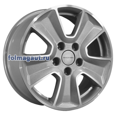  Khomen Wheels 6,5x16 5/114,3/46/67,1 Khomen Wheels KHW1601 F/SILVER FP . . (WHS524569) ()