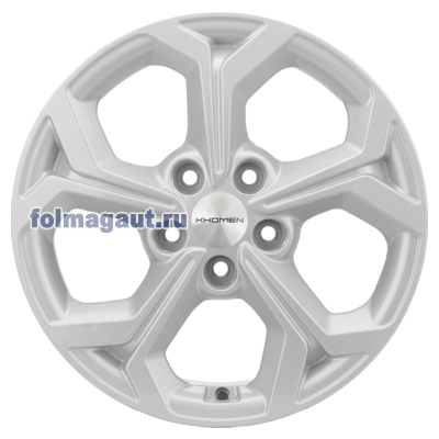  Khomen Wheels 6,5x16 5/114,3/45/60,1 Khomen Wheels KHW1606 F/SILVER . . (WHS498525) ()