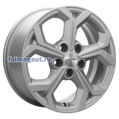  Khomen Wheels 6,5x16 5/114,3/46/67,1 Khomen Wheels KHW 1606 F/SILVER . . (WHS524635) ()