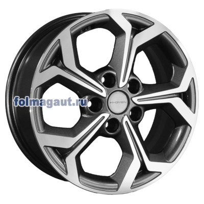  Khomen Wheels 6,5x16 5/114,3/46/67,1 Khomen Wheels KHW1606 GRAY FP . . (WHS524693) ()