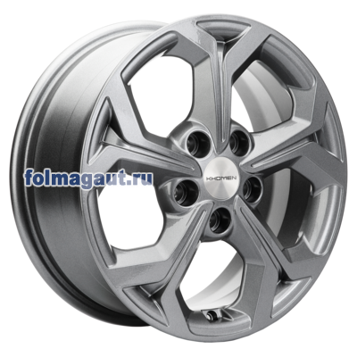  Khomen Wheels 6,5x16 5/114,3/50/66,1 Khomen Wheels KHW1606 GRAY . . (WHS524628) ()