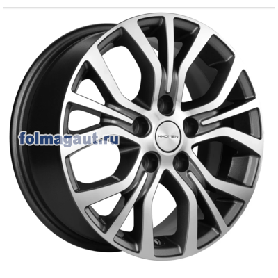  Khomen Wheels 6,5x16 5/114,3/38/60,1 Khomen Wheels KHW1608 GRAY FP . . (WHS508273) ()